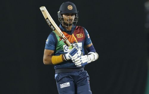 Dasun Shanaka scored a half-century in the third T20I against India.