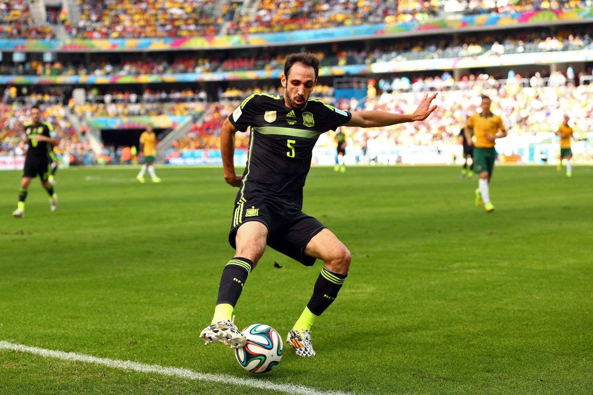 Spanish right-back Juanfran made just 10 appearances for Real