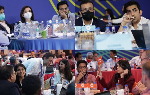 Glimpses from the IPL 2022 auction in Bengaluru. Pics: IPLT20.COM