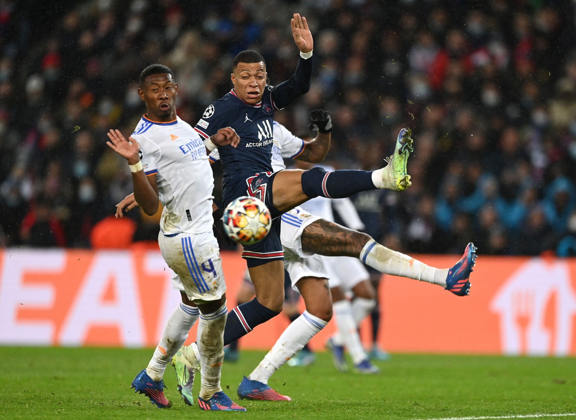 The winger scored the winning goal for PSG in their Champions League clash with Real Madrid on Tuesday