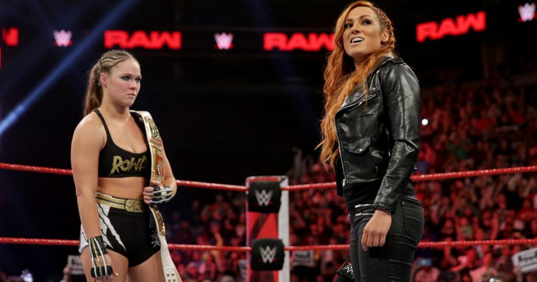 Ronda Rousey was challenged by Becky Lynch for the RAW Women&#039;s Championship