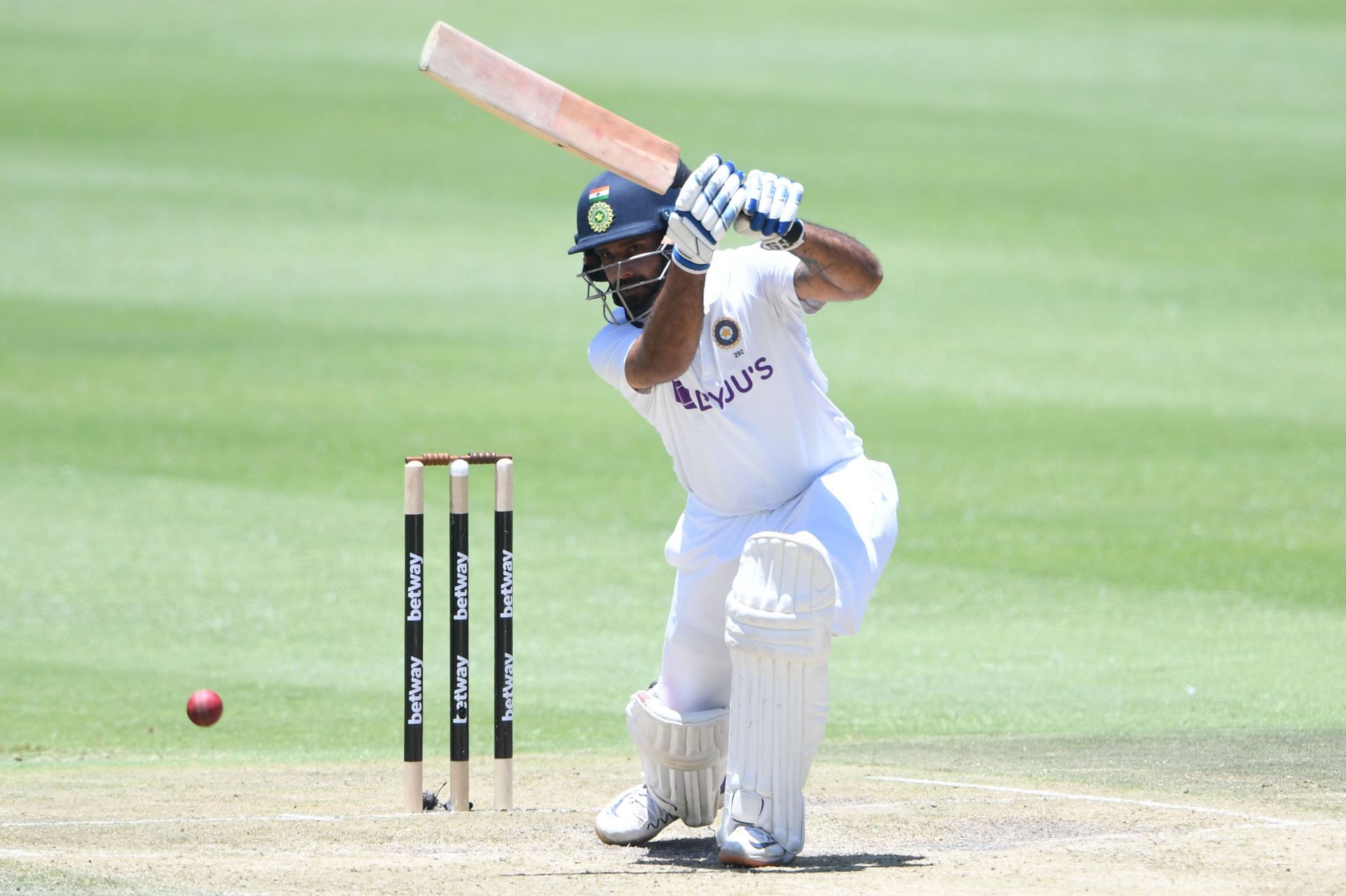 Hanuma Vihari during the Test series in South Africa. Pic: Getty Images
