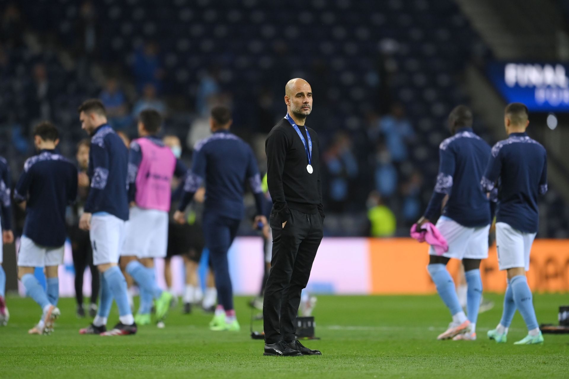 Guardiola's Manchester City fell at the final hurdle in the Champions League last season.