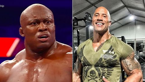 Bobby Lashley/8-time WWE Champion The Rock