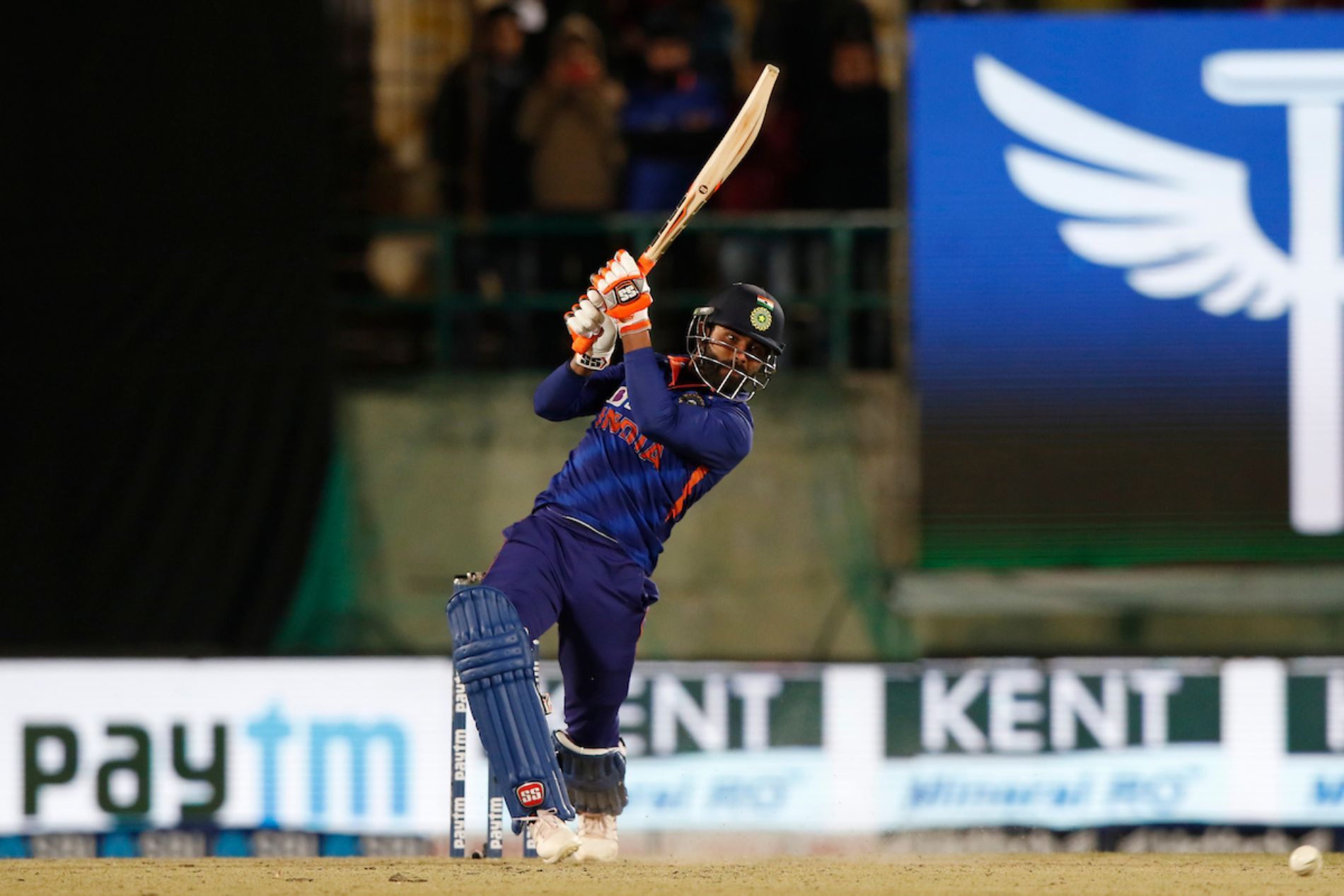 Ravindra Jadeja was on fire in the 2nd T20I. Pic: BCCI