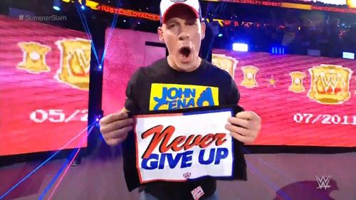 Sometimes John Cena doesn't know his own strength.