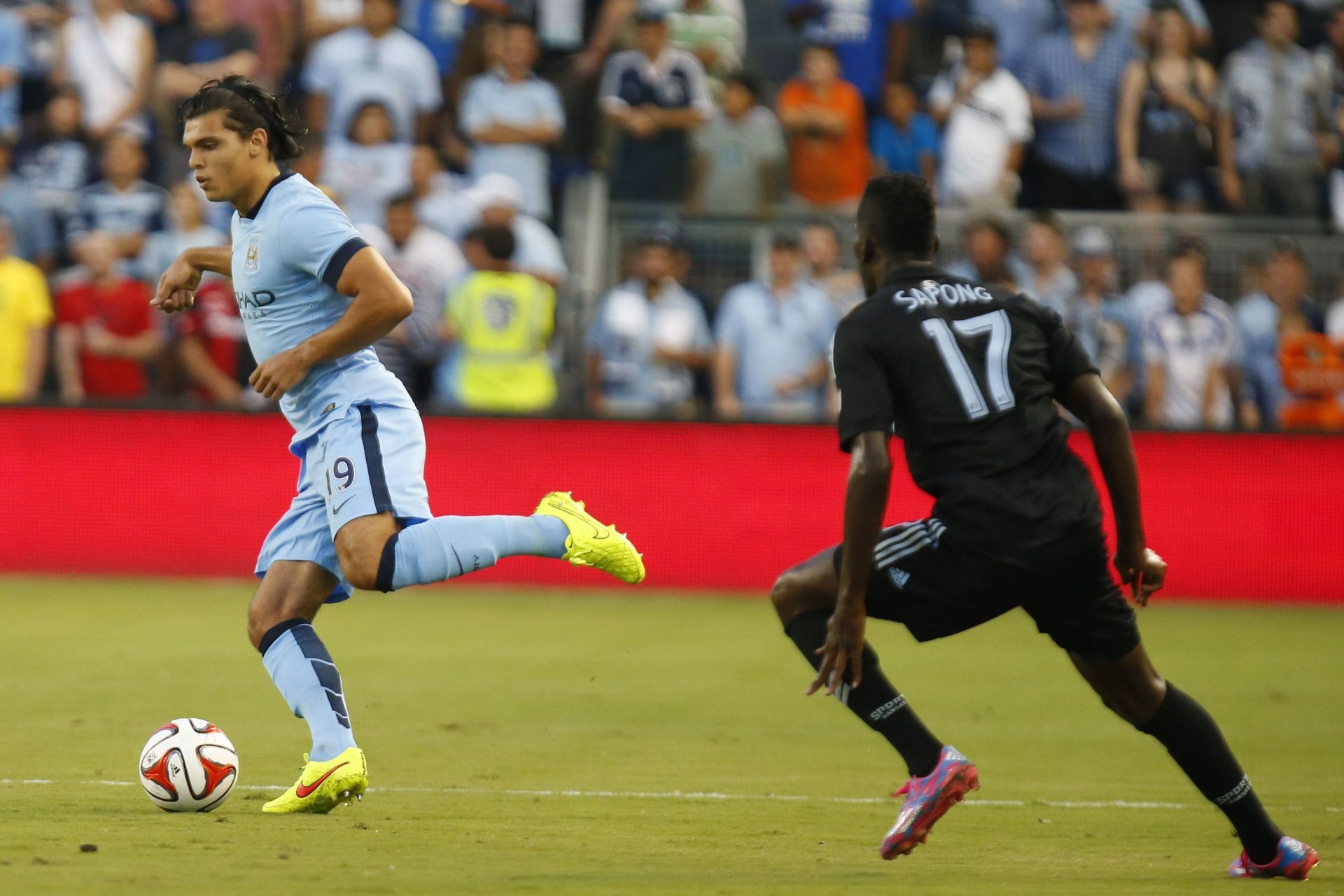 Karim Rekik made an unofficial debut in Manchester City&#039;s 2011 pre-season outing