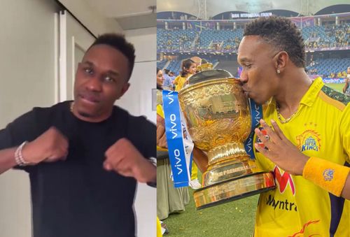 Dwayne Bravo dances to Bachchhan Paandey's title song. (PC: Instagram)