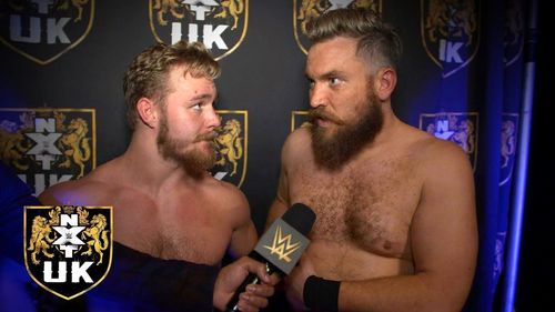 Moustache Mountain are Trent Seven and Tyler Bate