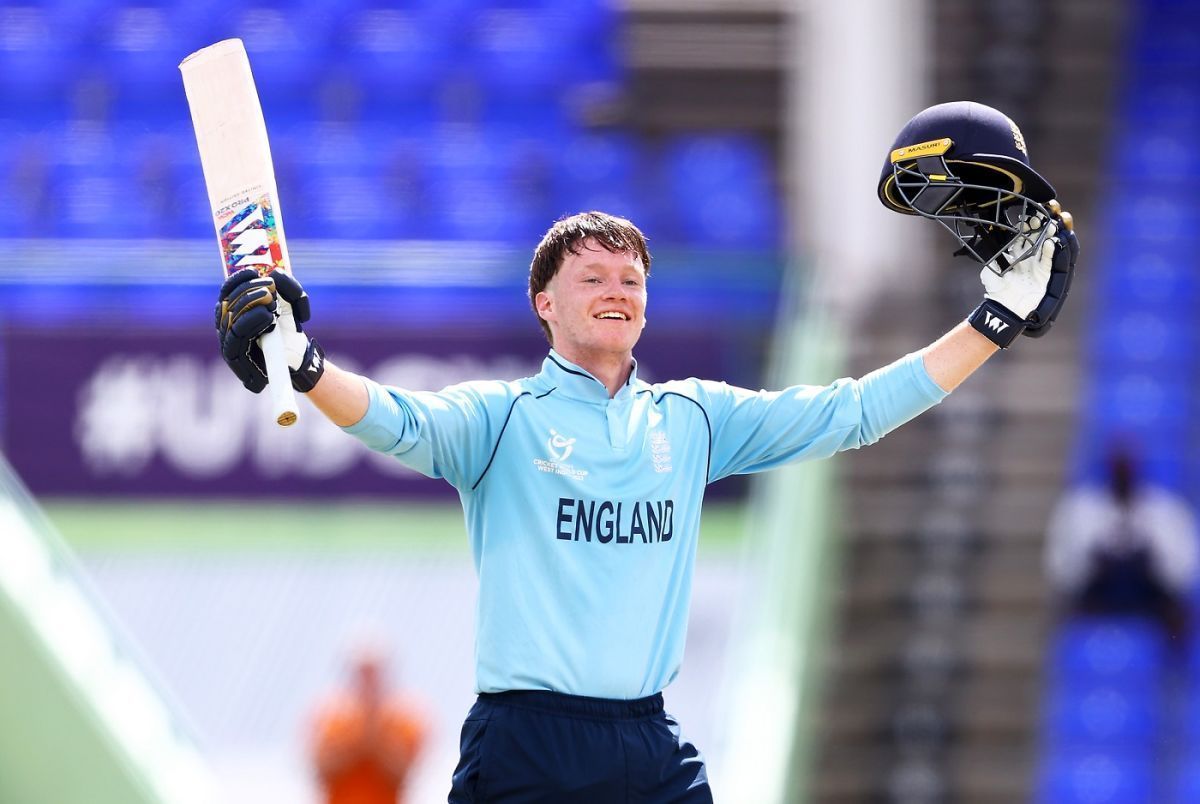 Tom Prest is currently the third-highest run-scorer in the ICC U19 World Cup (Credit: Getty Images)