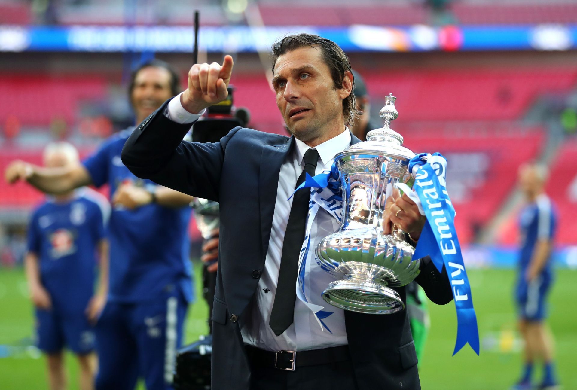 Conte departed Chelsea in 2018 despite winning the FA Cup.