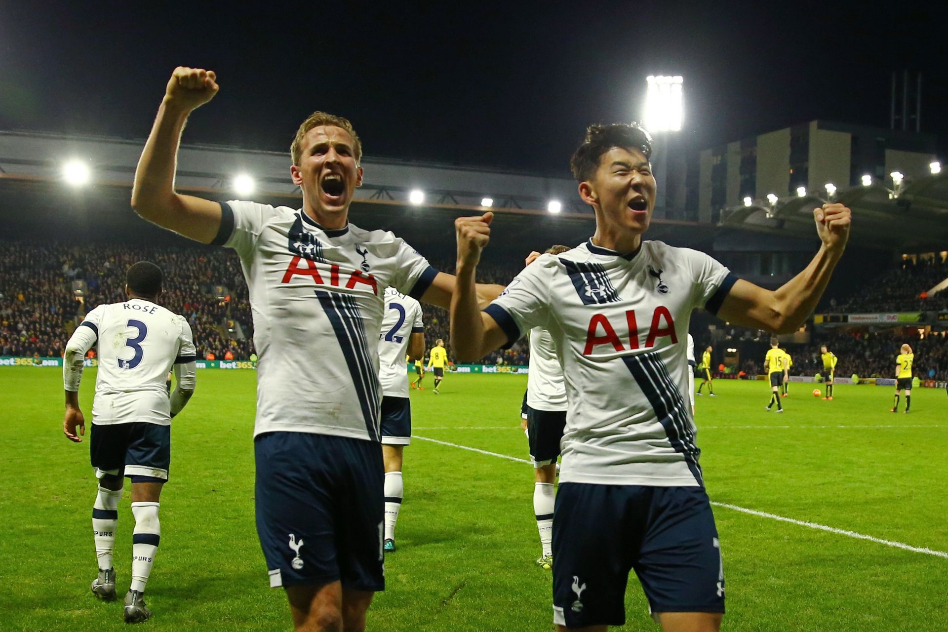 Harry Kane (left) and Son Heung-min have been two of Spurs' best players recently.