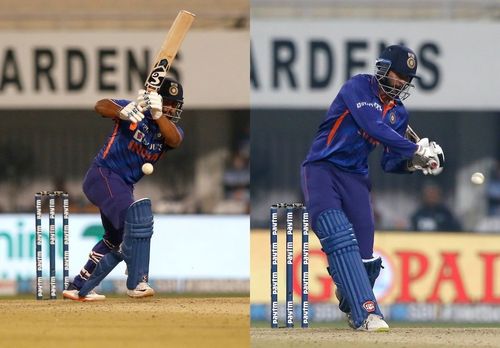 Rishabh Pant (left) and Venkatesh Iyer. Pics: BCCI