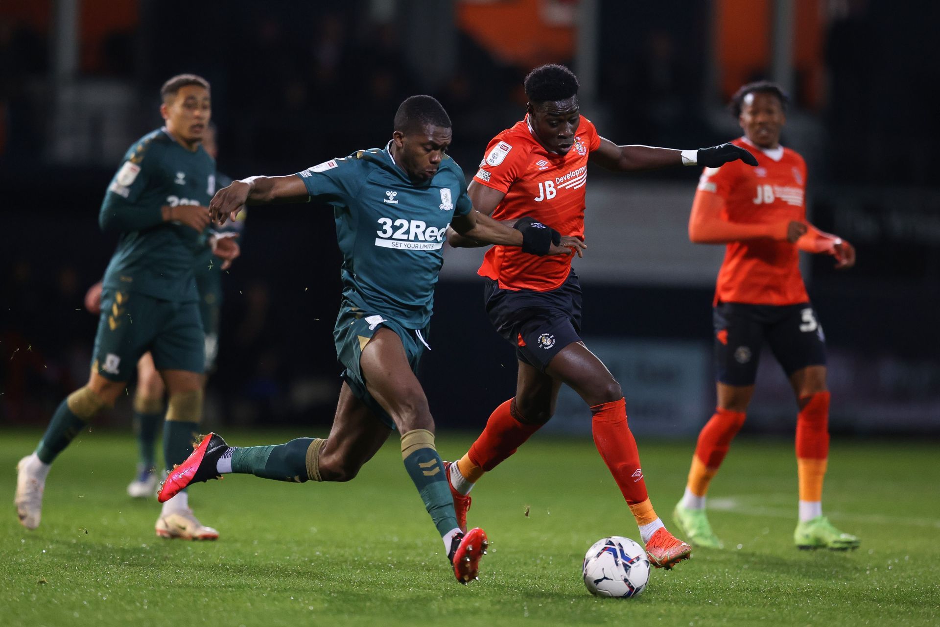 Luton Town and Middlesbrough shared the spoils in the reverse earlier this season