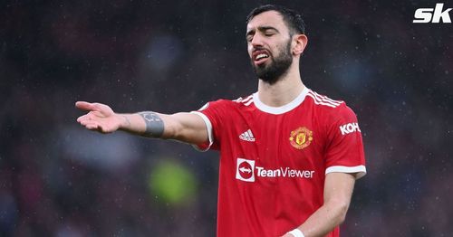 Manchester United's Bruno Fernandes has come under scrutiny for his challenge against Ward-Prowse.