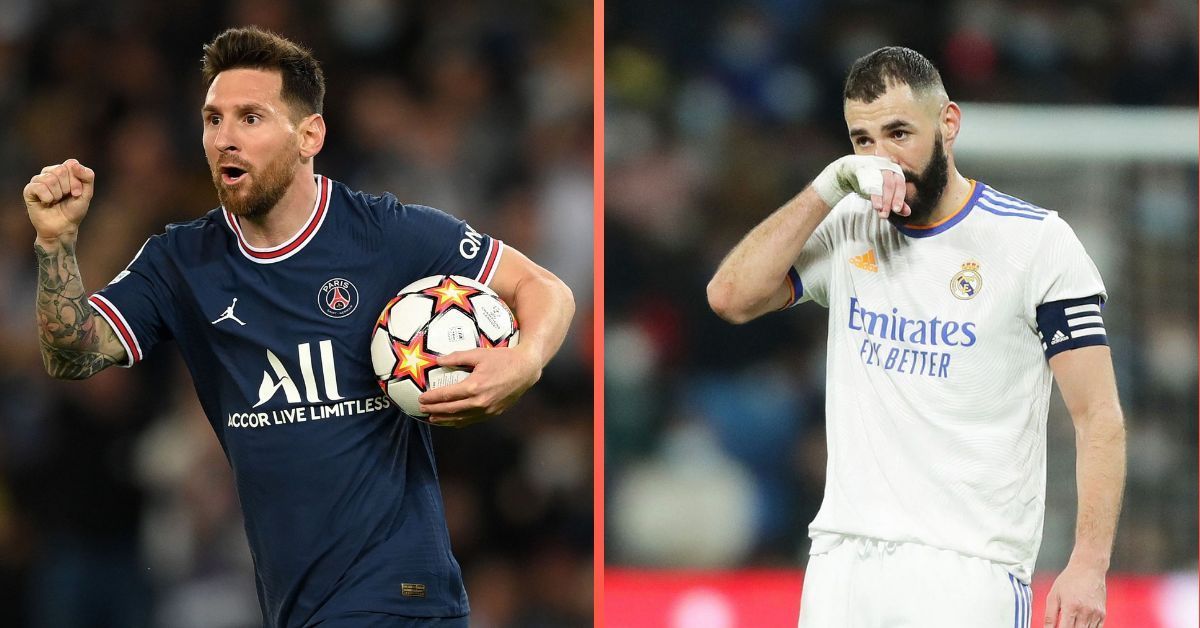 PSG&#039;s Lionel Messi and Real Madrid&#039;s Karim Benzema