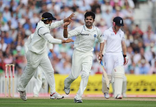 Sreesanth has been named in Kerala's 20-member squad for Ranji Trophy 2022 (Credit: AP)