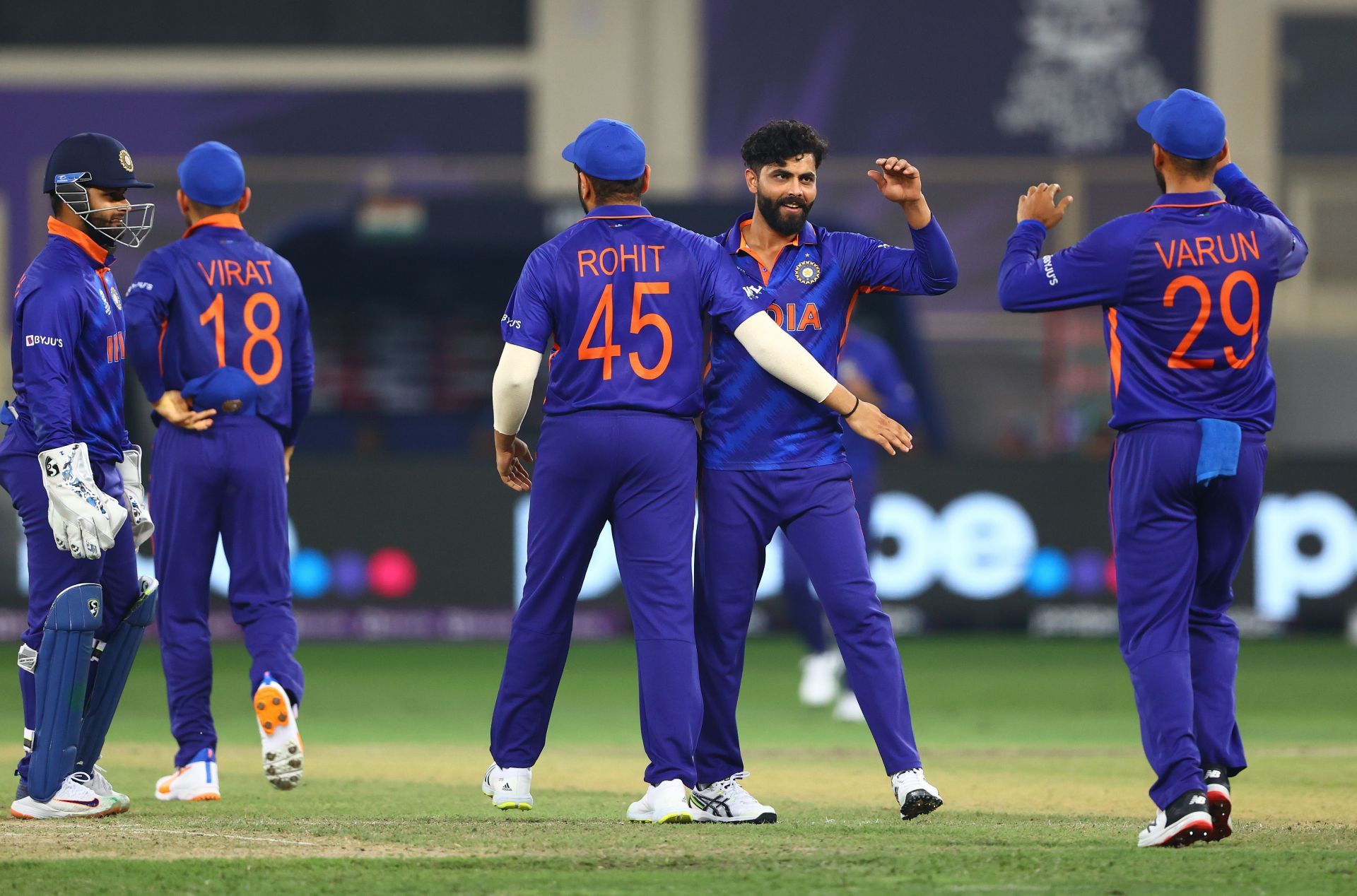 India during the T20 World Cup. Pic: Getty Images