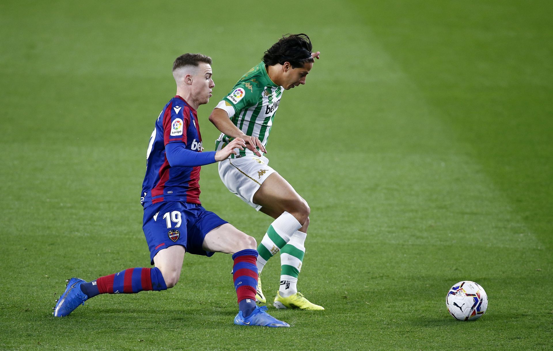 Levante face Real Betis on Sunday