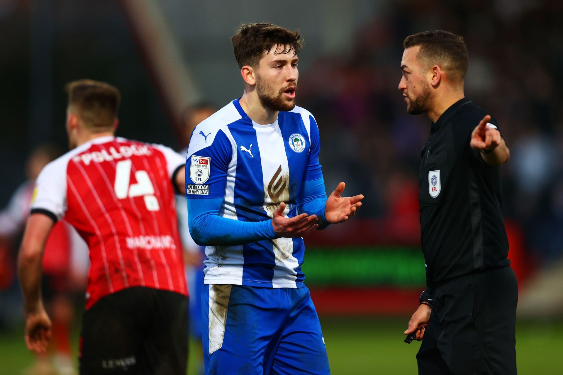Wigan Athletic travel to Sheffield in their League One fixture on Tuesday night