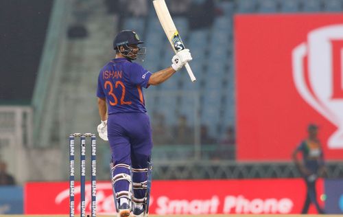 Ishan Kishan played a blazing knock in the 1st T20I against Sri Lanka.