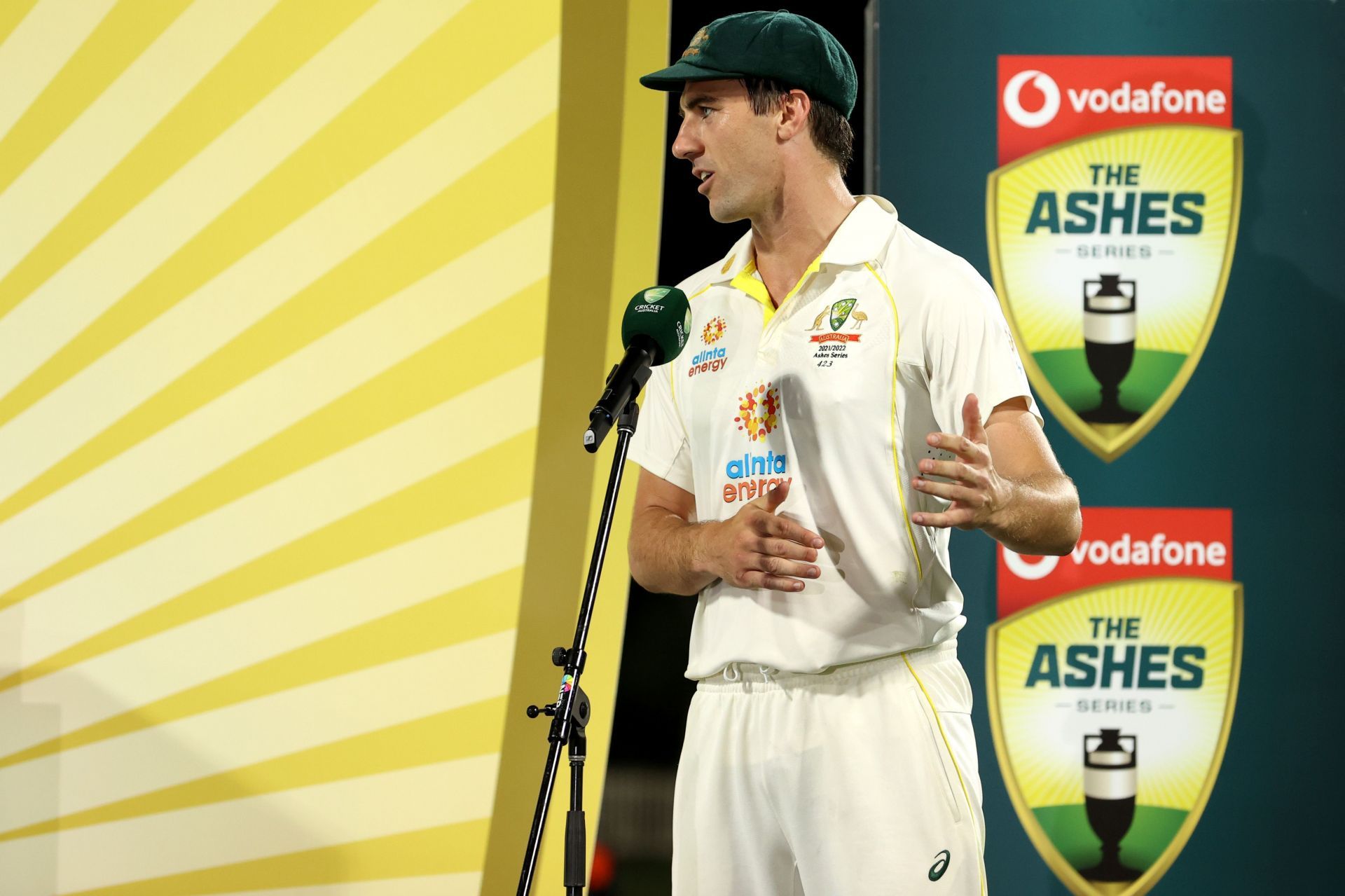 Pat Cummins speaks after Australia v England - 5th Test: Day 3