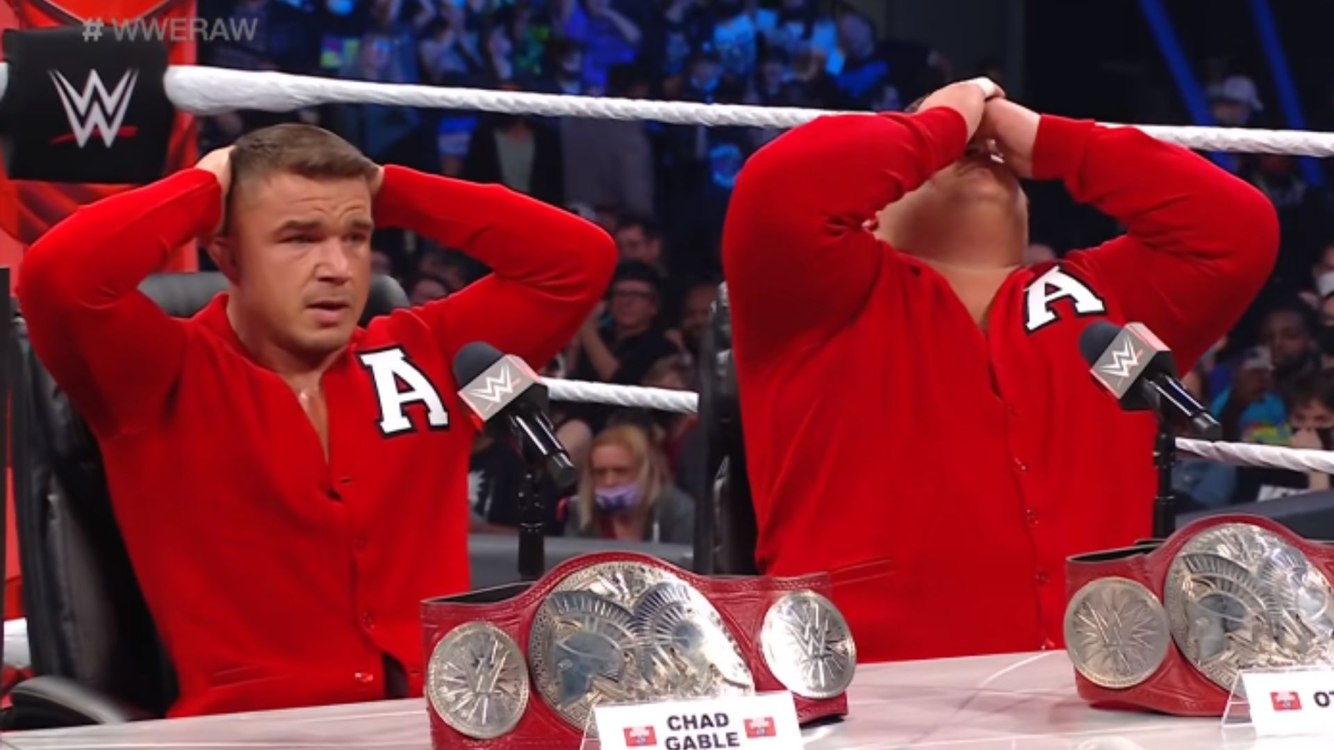 Chad Gable and Otis on WWE RAW