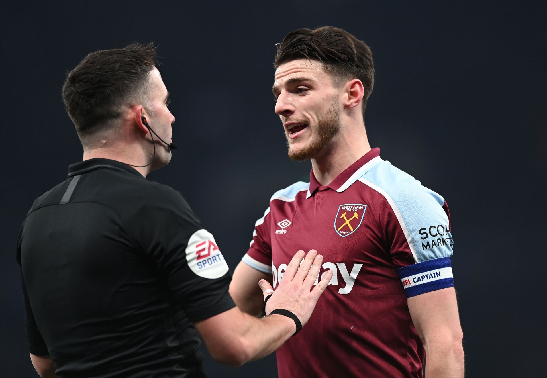 West Ham's Declan Rice is a wanted man