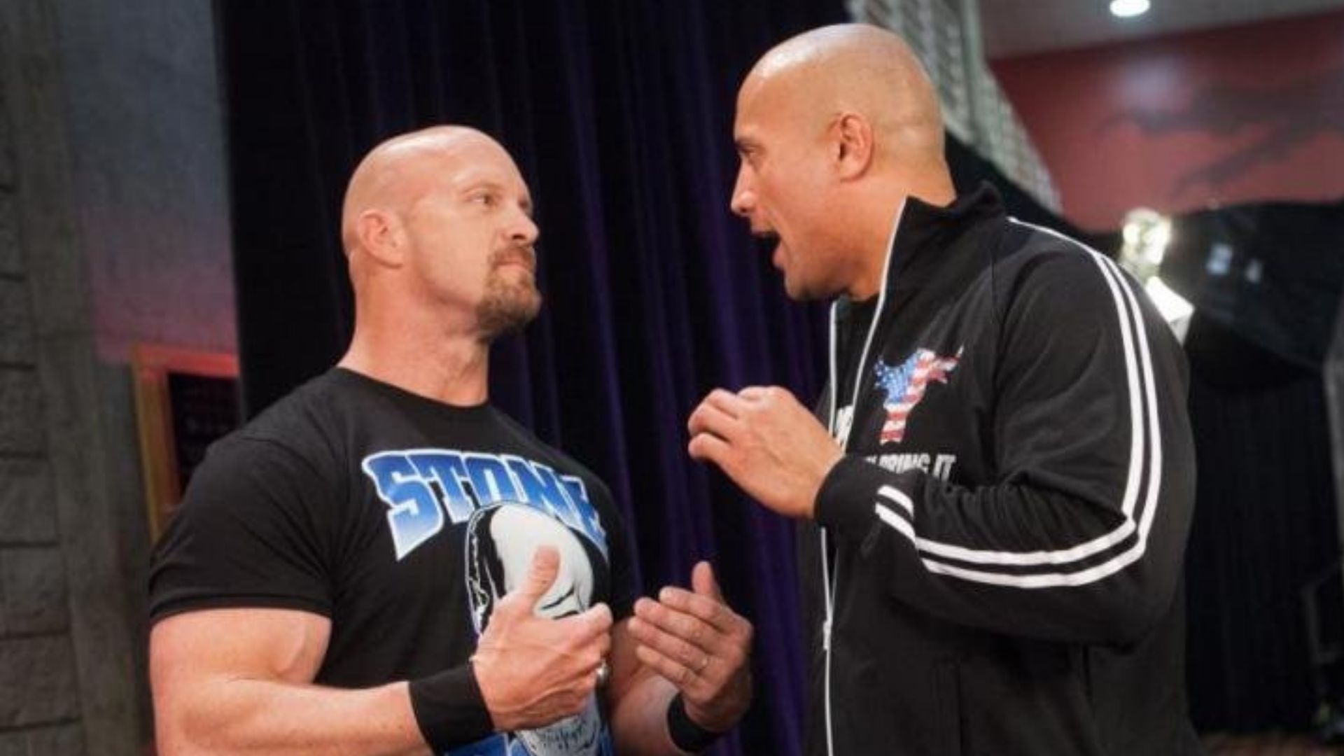 Steve Austin and The Rock faced each other at WrestleMania three times