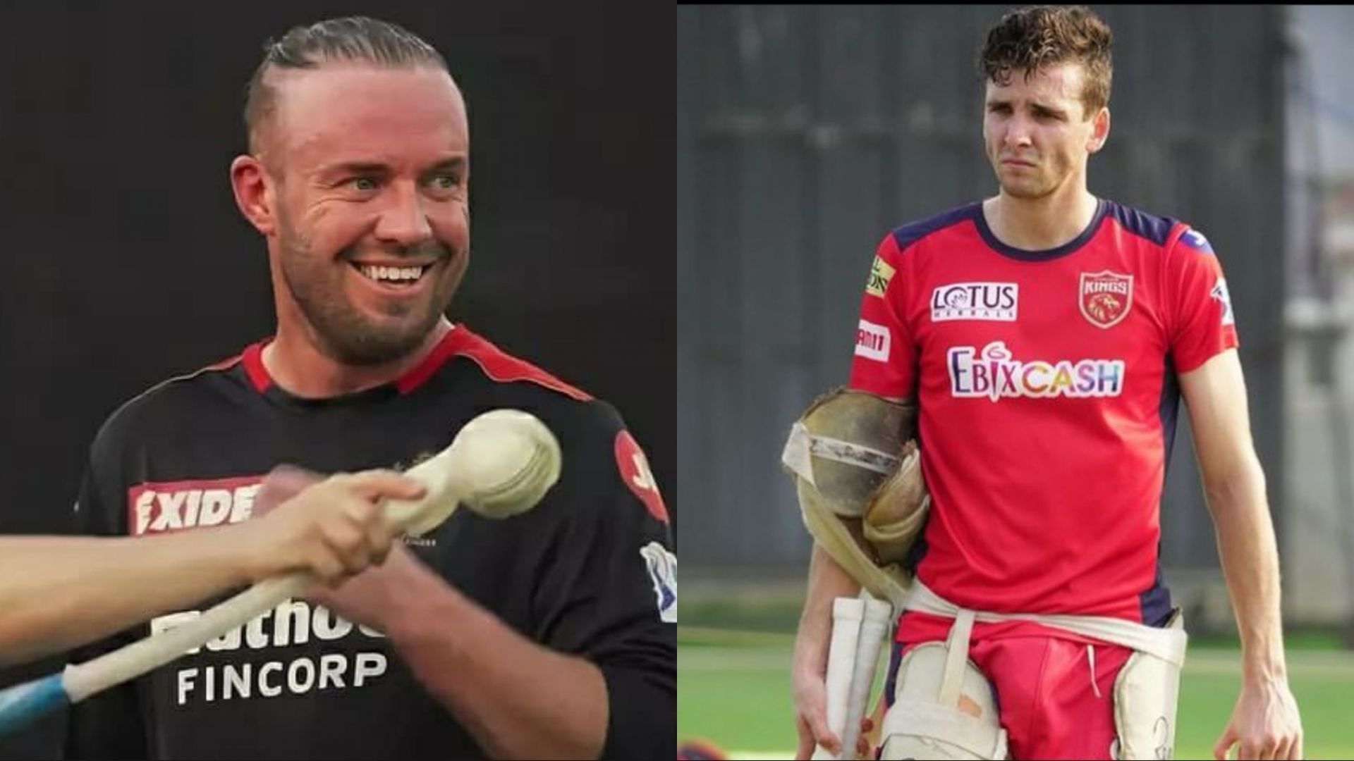 AB de Villiers (L) and Jhye Richardson are not part of the IPL 2022 Auction pool (Image Source: Instagram)