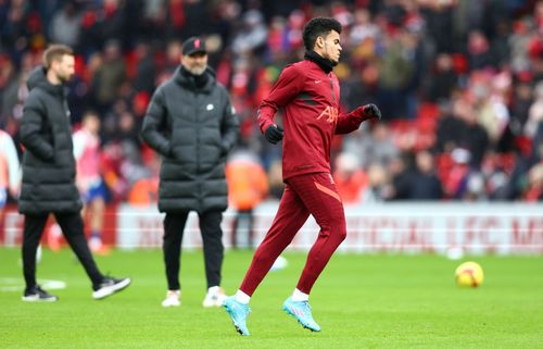 Luis Diaz has become the new face of Liverpool's front three as he earns praises from the Reds' boss