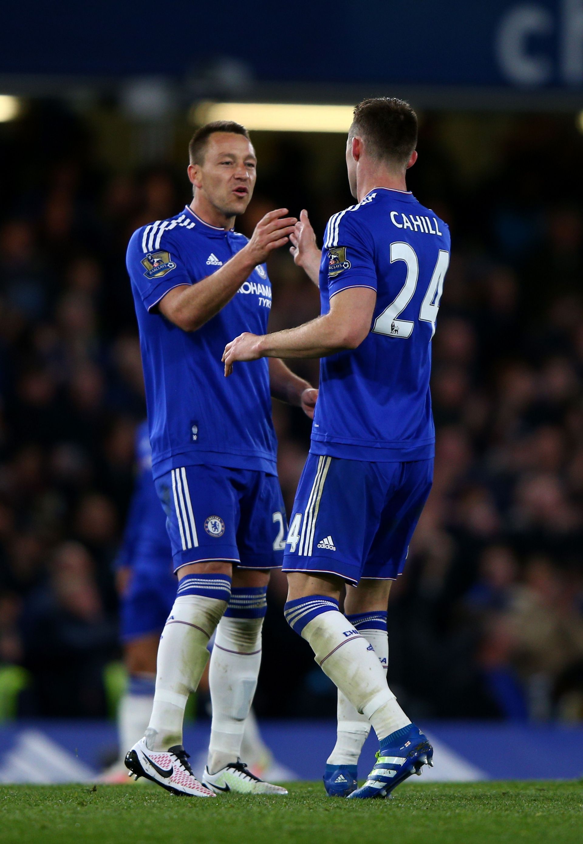 John Terry and Gary Cahill formed a title winning centre-back partnership under Mourinho in 2014/15