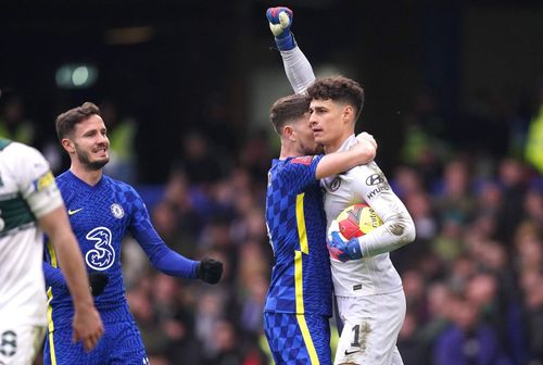 Kepa Arrizabalaga made a crucial penalty save in Chelsea's FA Cup win over Plymouth.