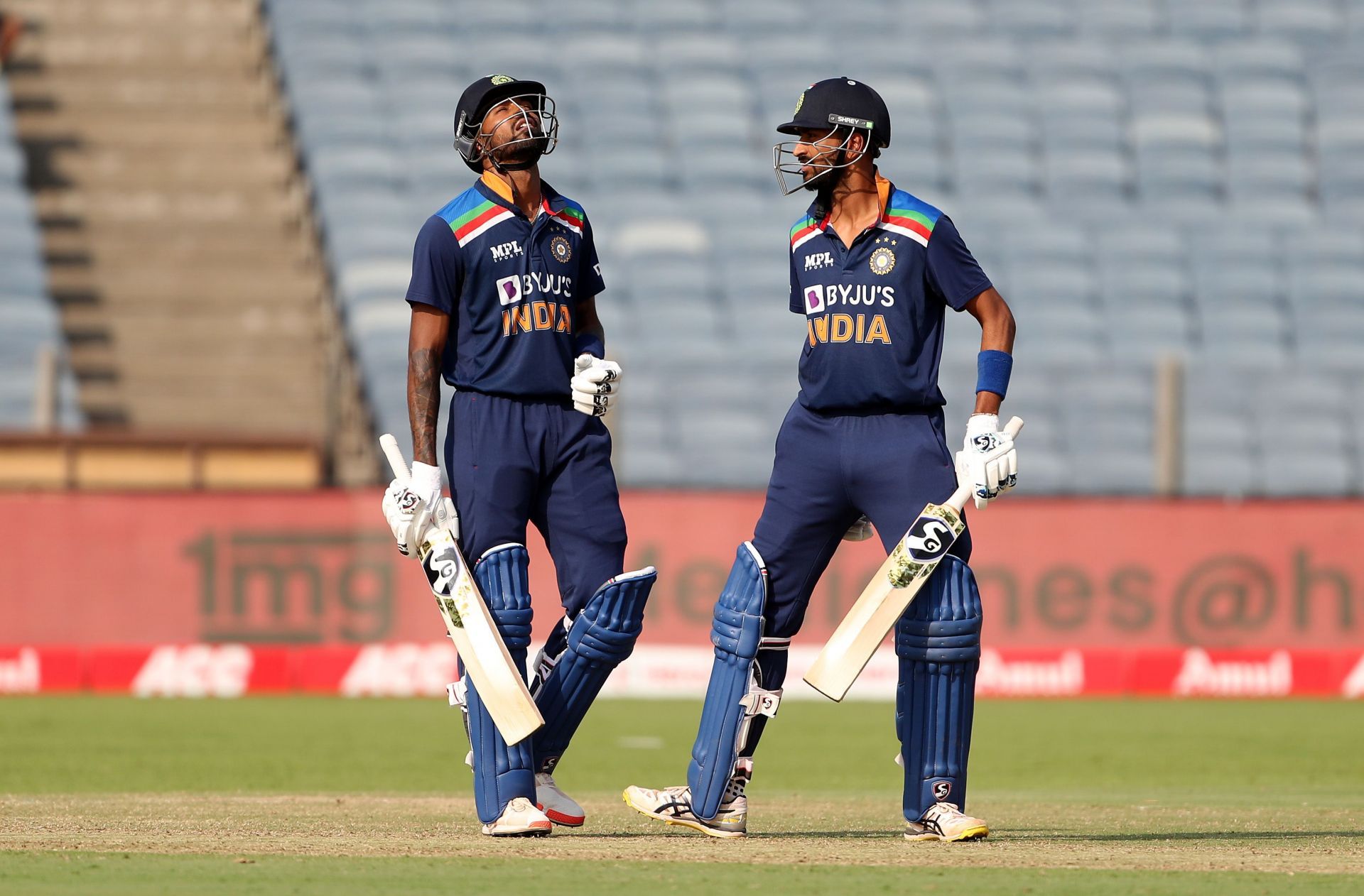 Hardik Pandya (L) and Krunal have played together in many matches