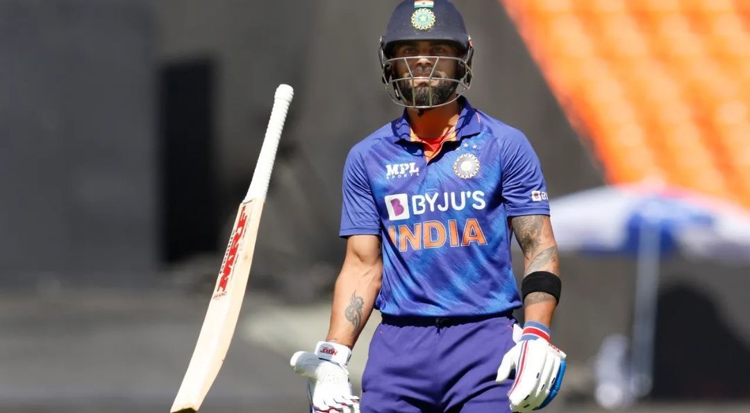 Virat Kohli walks back after getting out in the 3rd ODI [P.C: BCCI]