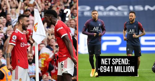 Manchester United and Paris Saint-Germain