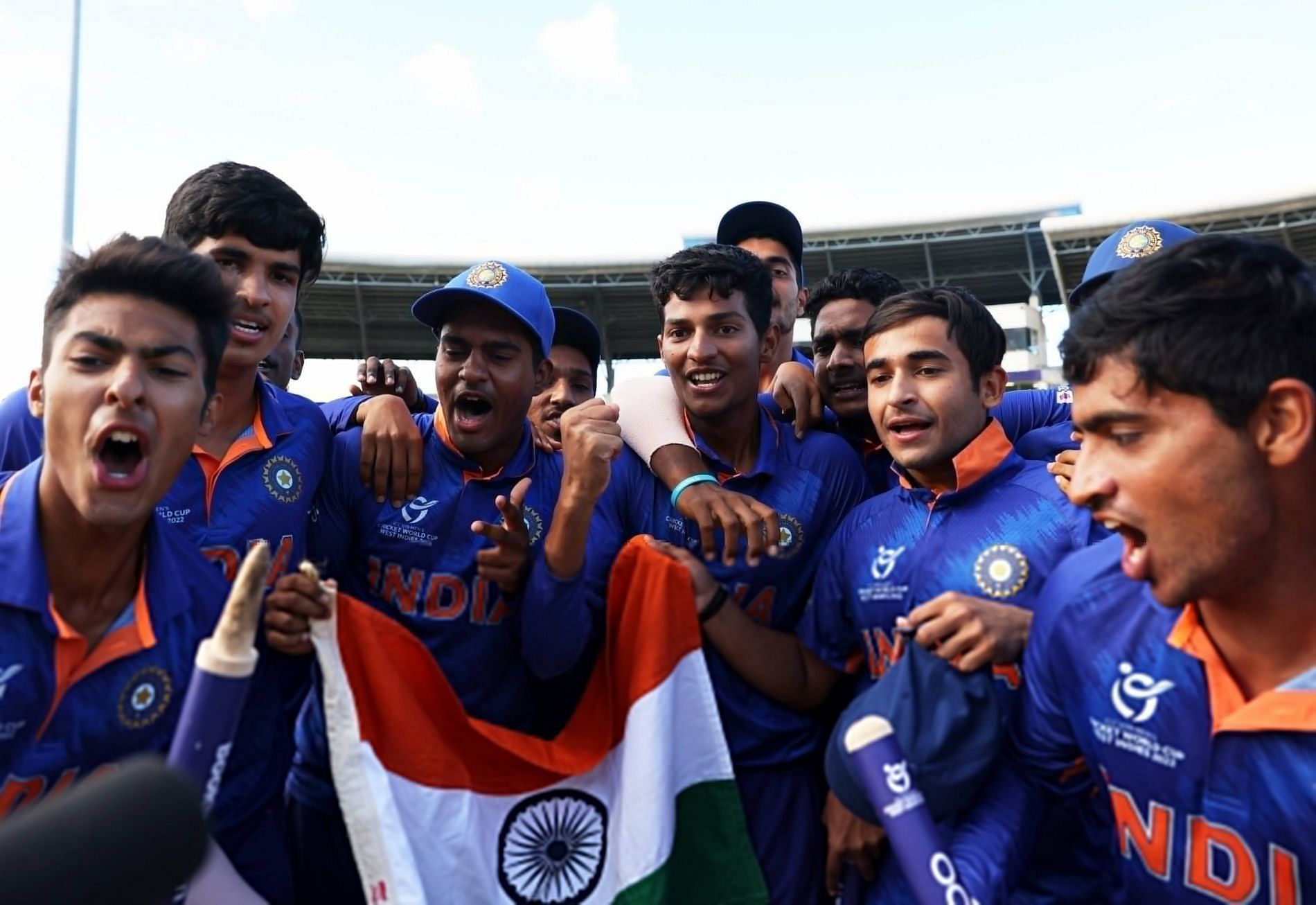 The Boys in Blue won the U-19 Cricket World Cup for a fifth time
