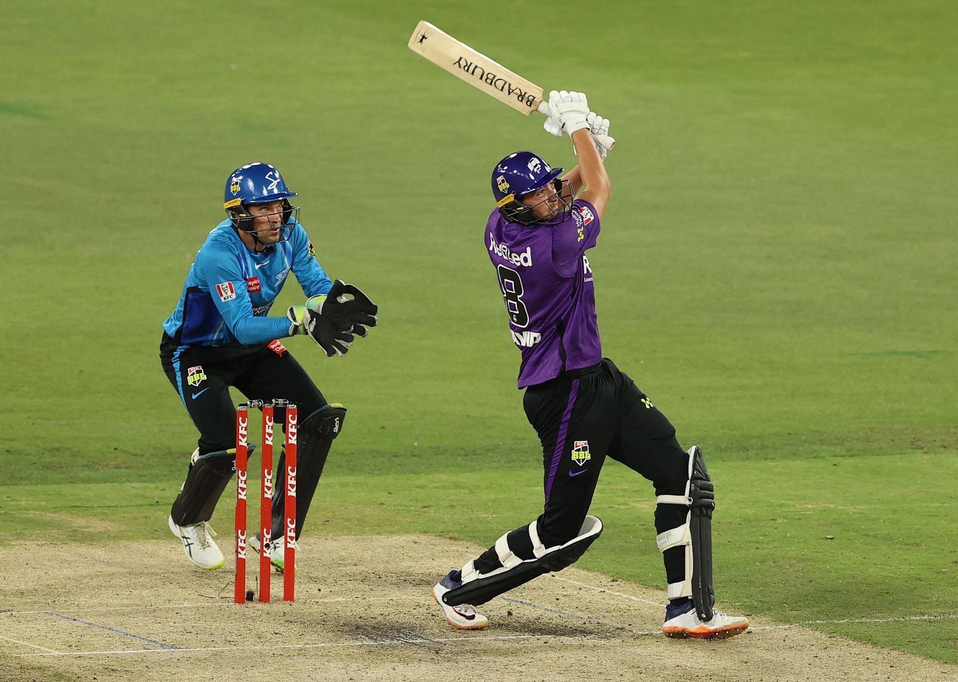 Tim David in the Big Bash League. Pic: Getty Images