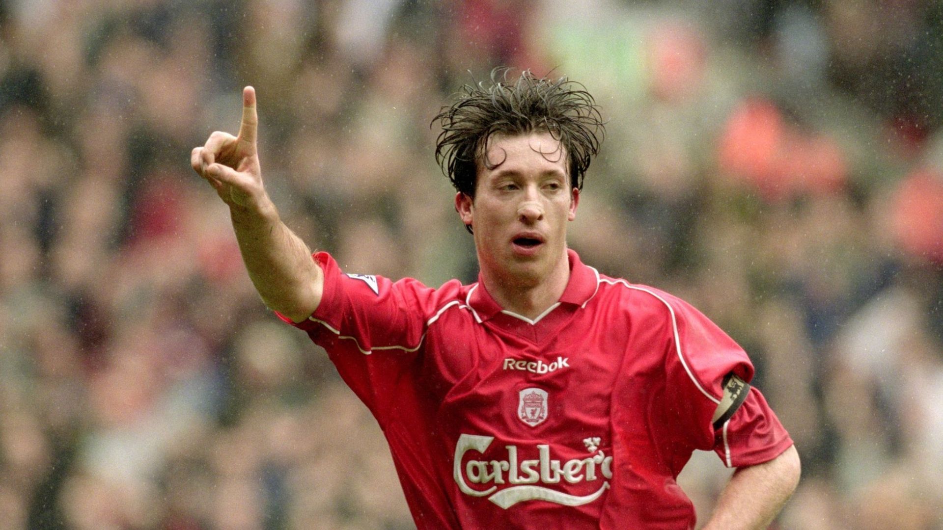 Robbie Fowler scored a brisk hat trick against Arsenal.