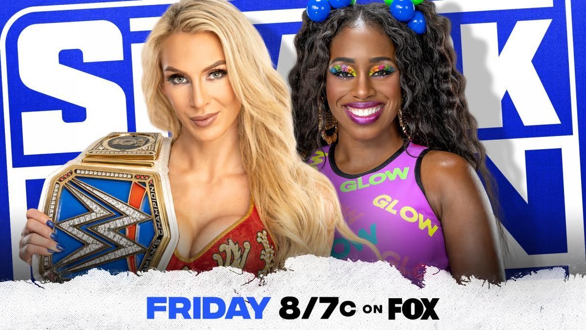 Charlotte Flair will defend her SmackDown Women&#039;s Championship against Naomi this Friday.