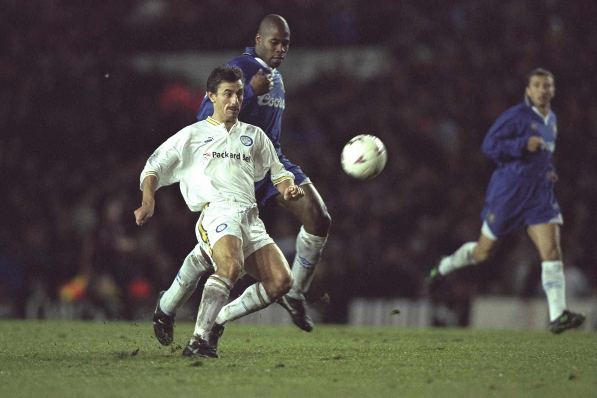 Ian Rush of Leeds (left) was a prolific scorer against the Blues.