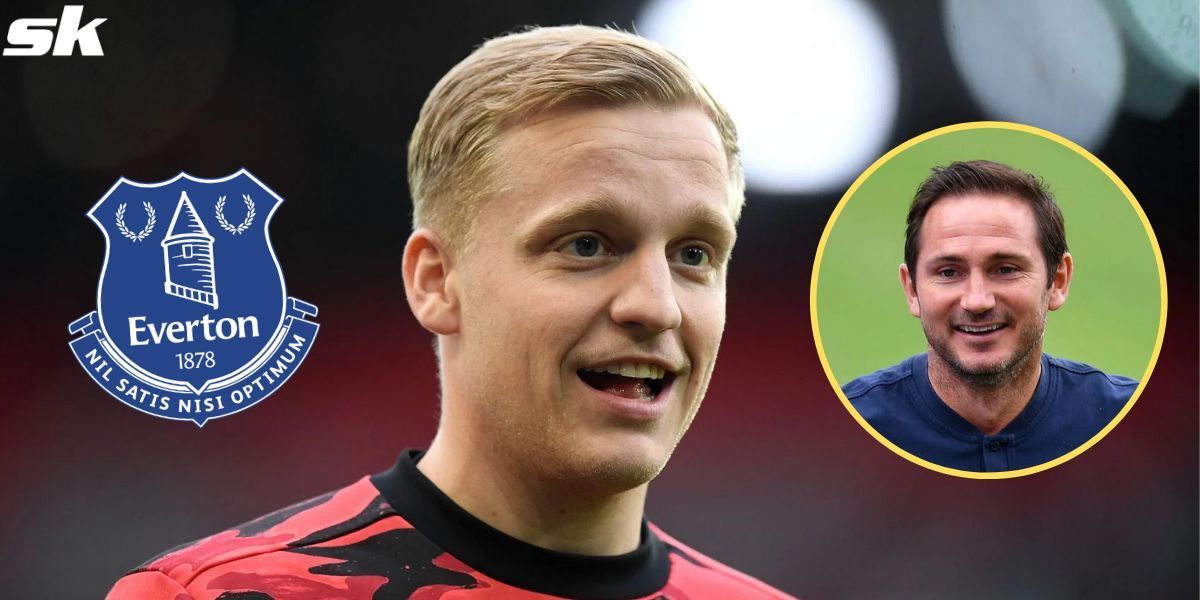 Donny van de Beek will hope to make the most of his time under Frank Lampard at Everton