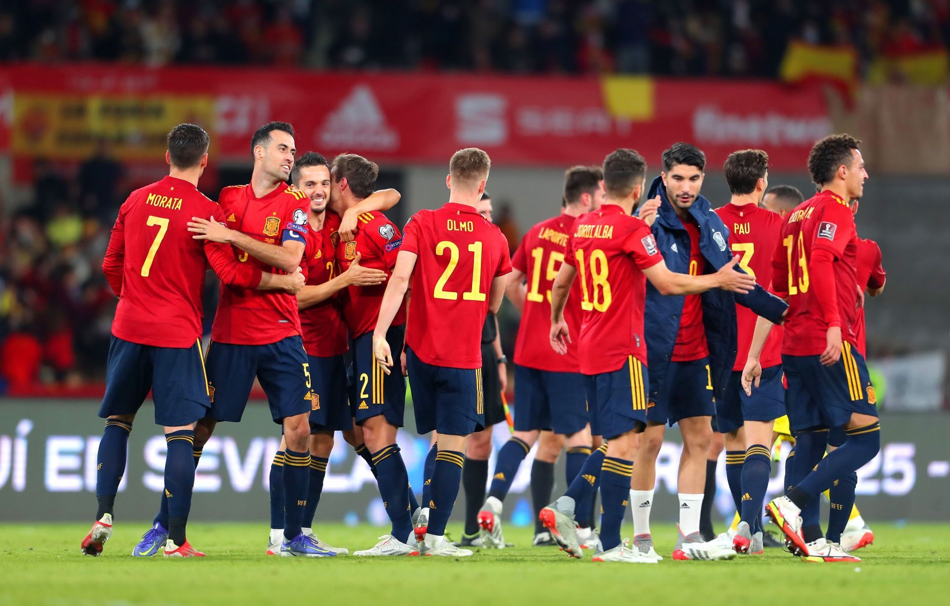 Spain v Sweden - 2022 FIFA World Cup Qualifier