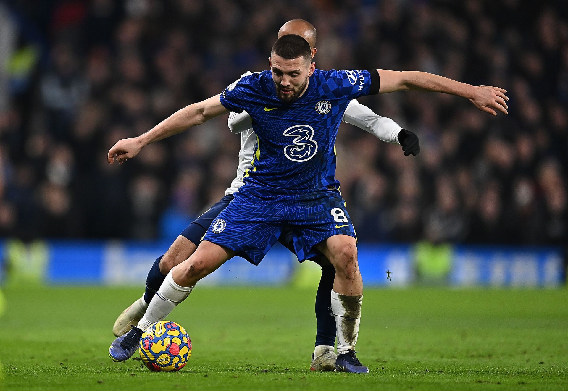 Kovacic in action against Tottenham Hotspur - Premier League