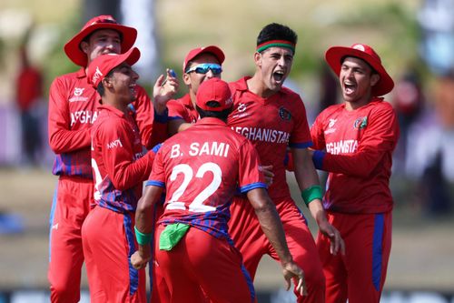 Afghanistan U19 team. Courtesy: Cricket World Cup Twitter