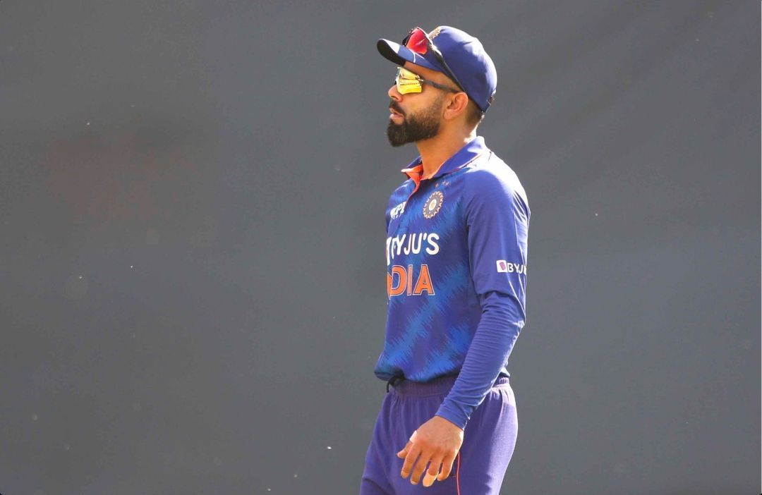 Virat Kohli during the second one-day international [P.C: BCCI]