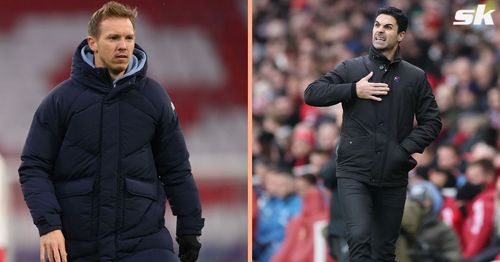 Julian Nagelsmann and Mikel Arteta