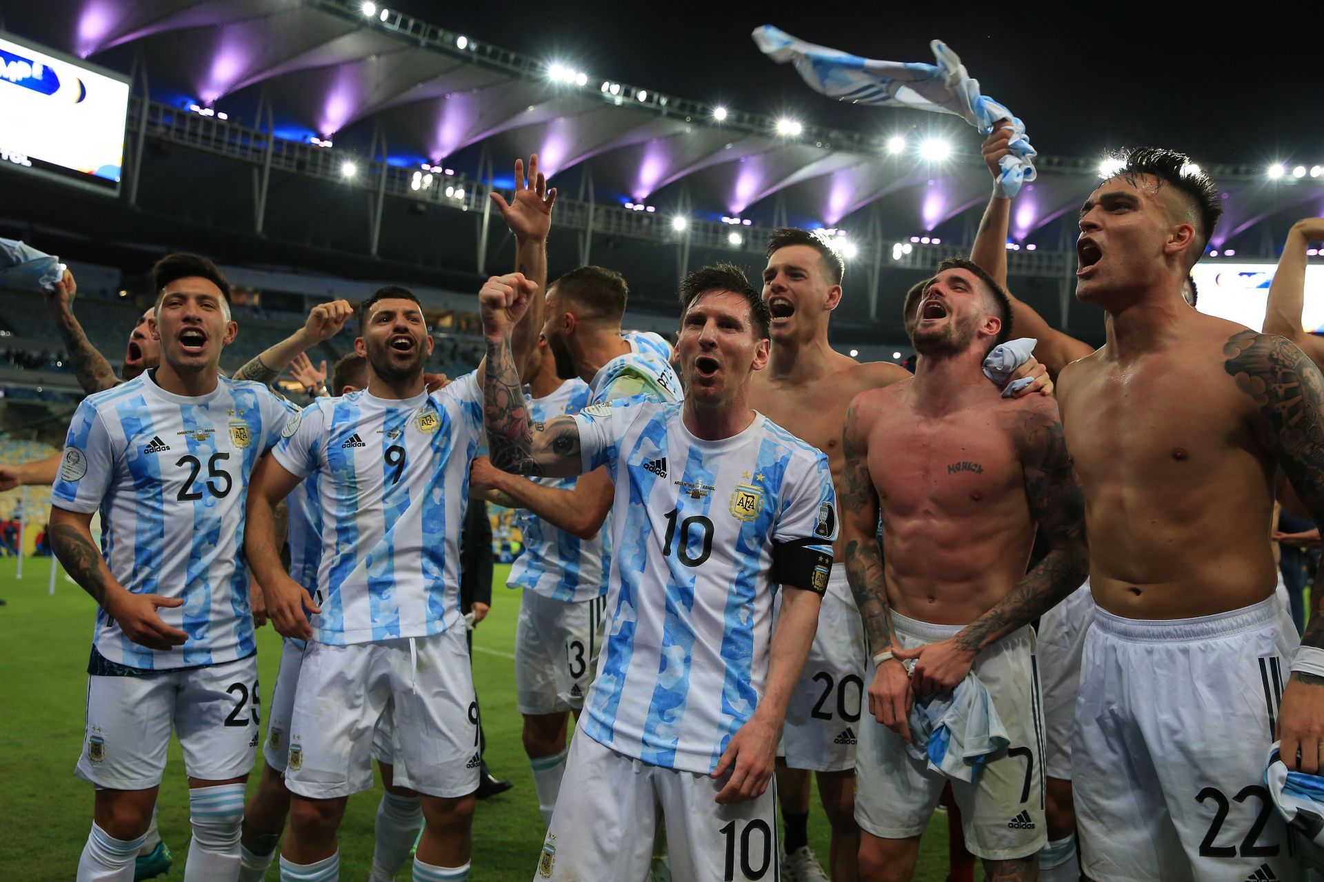 Argentina won the Copa America last year.