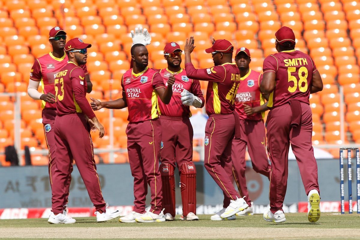 West Indies came up with a brilliant bowling effort. Pic: Getty Images