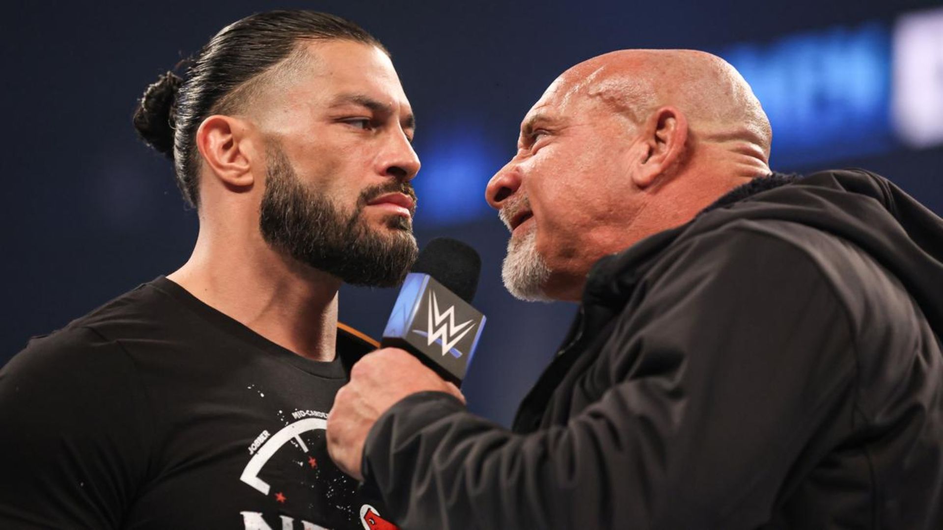 Roman Reigns and Goldberg will do battle at Elimination Chamber.